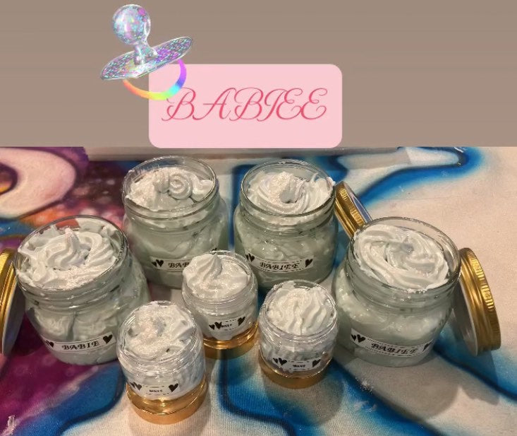 "BABIEE" Whipped Body Butter baby powder scent ✨️